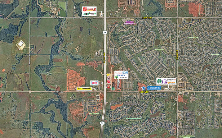 Pictures of Retail, Land property located at NW 178th St (Between May Ave & Portland Ave), Oklahoma City, OK 73078 for sales - image #1