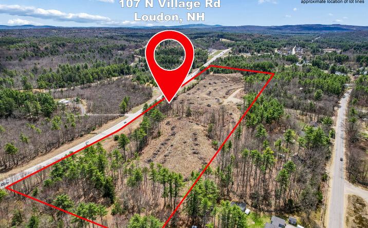 Pictures of Land property located at NH Route 106 & 110 N Village Rd, Loudon, NH 03307 for sales - image #1