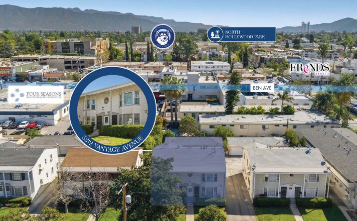 Pictures of Multifamily property located at 5312 Vantage Avenue, Los Angeles, CA 91607 for sales - image #1