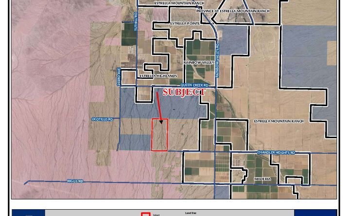Southwest of Rainbow Valley Road and Ocotillo Road, Goodyear