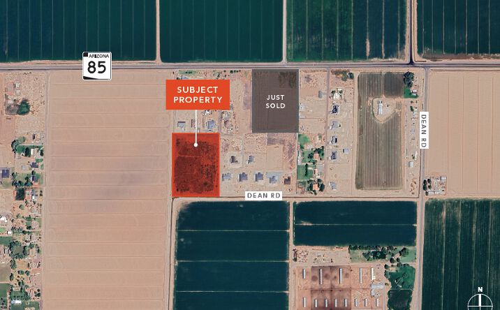 Pictures of Land property located at Dean Rd & MC 85, Buckeye, AZ 85326 for sales - image #1
