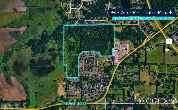 Pictures of Land property located at APN #12-12-401-006 & 12-12-451-020, Woodstock, IL 60098 for sales - image #1