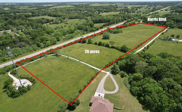 Pictures of Land property located at 000 Harris (20.05 Acres) Boulevard, Ozark, MO 65721 for sales - image #1