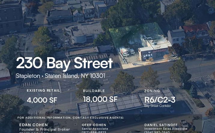 Pictures of Retail, Mixed Use, Land property located at 230 BAY ST STATEN ISLAND NY 10301-3202, STATEN ISLAND, NY 10301-3202 for sales - image #1