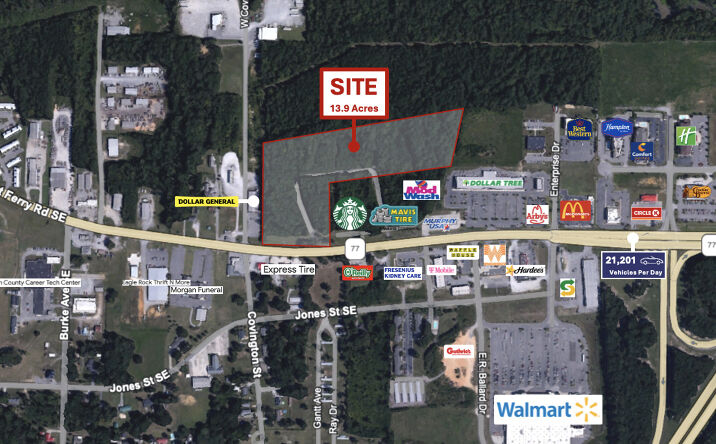 Gilbert Ferry Rd SE & W Covington Ave, Attalla