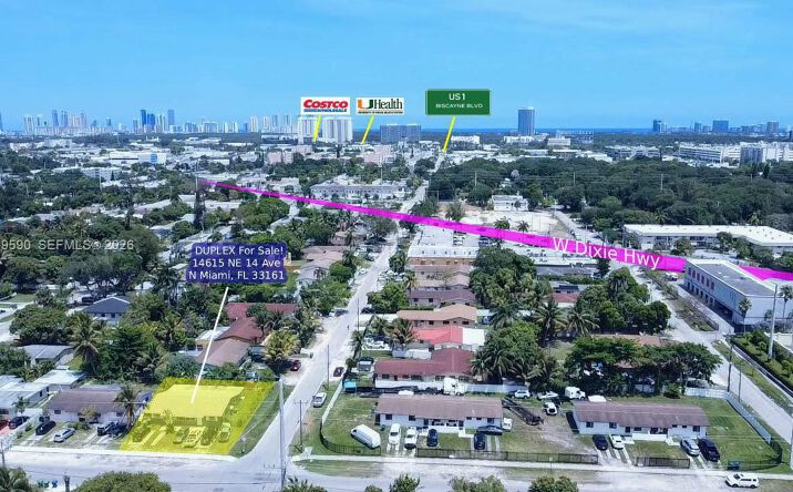 Pictures of Multifamily property located at 14615 NE 14th Ave, Miami, FL 33161 for sales - image #1
