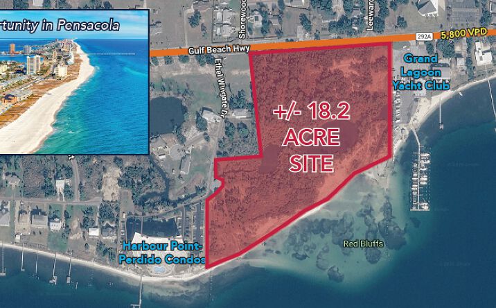 Pictures of Land property located at 10735 Gulf Beach Hwy, Pensacola, FL 32507 for sales - image #1
