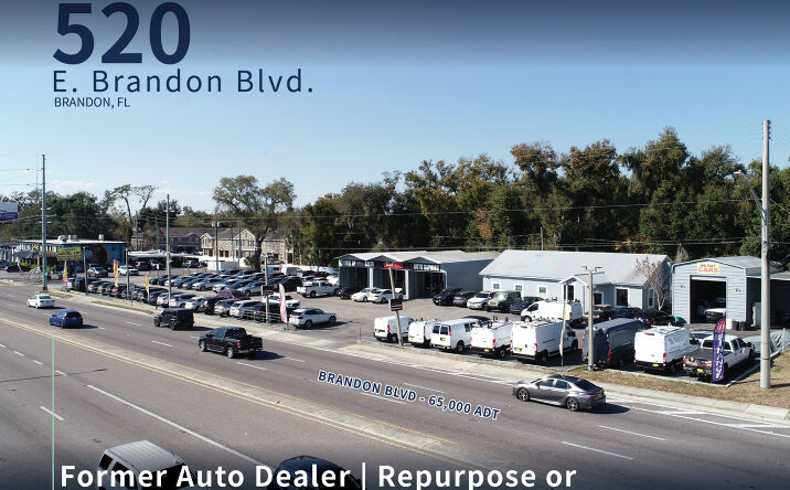 Pictures of Retail property located at 520 E. Brandon Blvd., Brandon, FL 33511 for sales - image #1