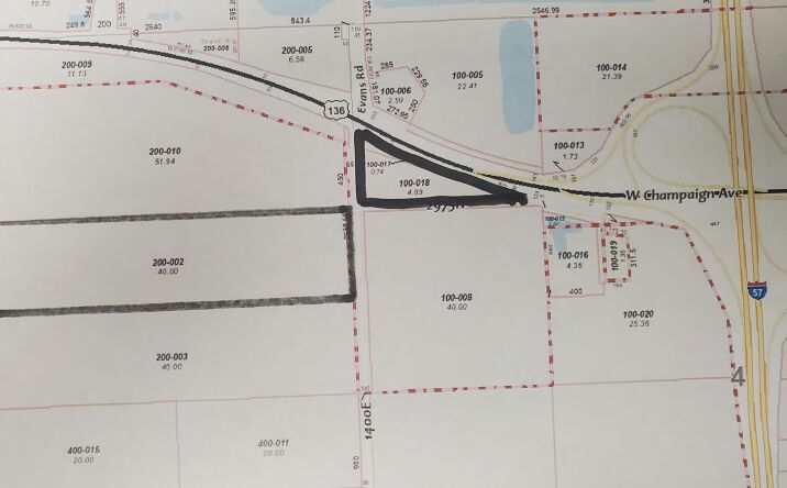 Pictures of Land property located at 2995 County Road 1400 East, Rantoul, IL 61866 for sales - image #1