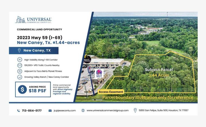 Pictures of Land property located at 20223 US-59, New Caney, TX 77357 for sales - image #1