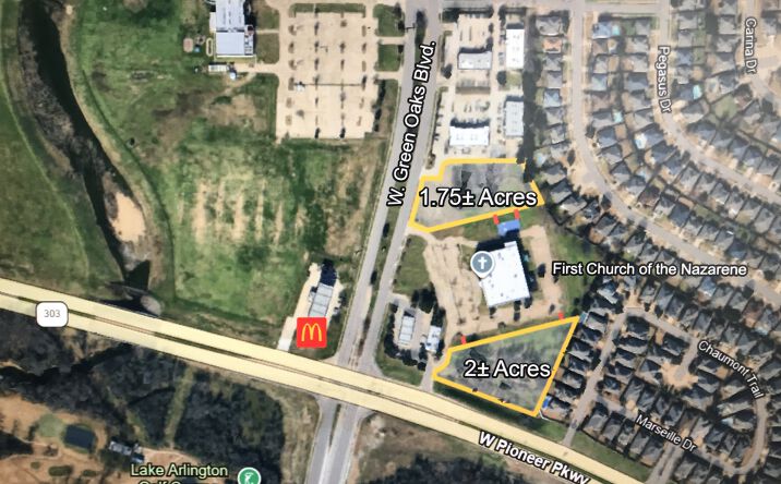 Pictures of Retail, Office, Mixed Use property located at 1301 West Green Oaks Boulevard, Arlington, TX 76013 for sales - image #1