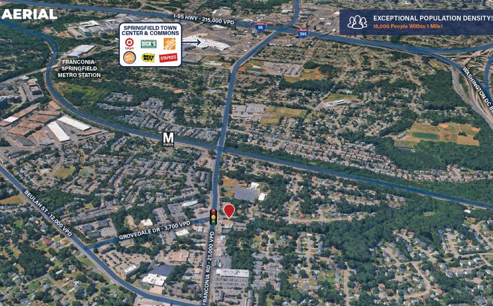 Pictures of Retail property located at 6150 FRANCONIA RD, ALEXANDRIA, VA 22310 for sales - image #1
