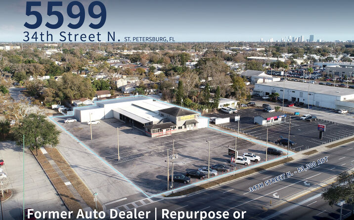 Pictures of Retail property located at 5599 34th Street N., St. Petersburg, FL 33714 for sales - image #1