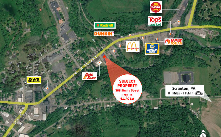 Pictures of Land property located at 388 Elmira Street, Troy, PA 16947 for sales - image #1