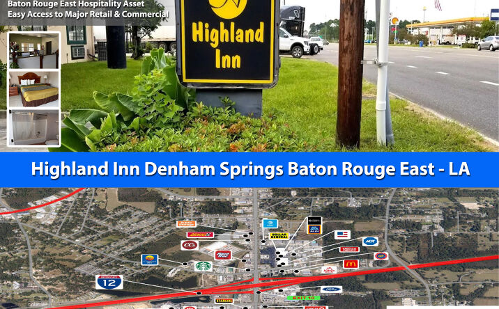 Pictures of Hospitality property located at 2605 S RANGE AVE, DENHAM SPRINGS, LA 70726 for sales - image #1
