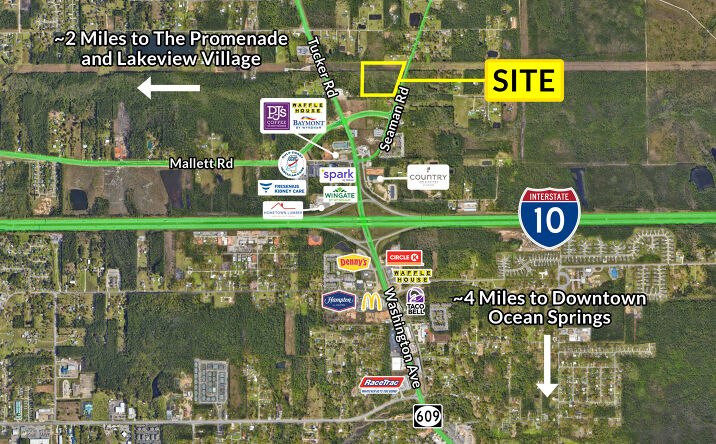 Pictures of Land property located at Seaman RD, Ocean Springs, MS 39564 for sales - image #1