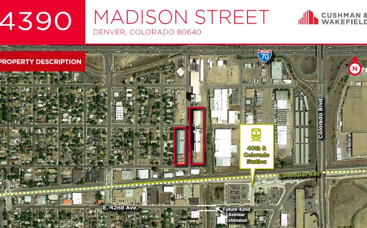 Pictures of Industrial property located at 4390 Madison Street, Denver, CO 80640 for sales - image #1