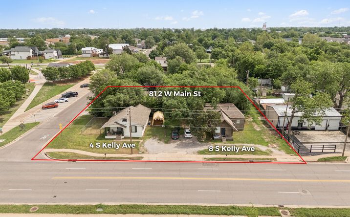 Pictures of Multifamily, Land property located at 812 West Main Street, Edmond, OK 73003, 4 South Kelly Avenue, Edmond, OK 73003, 8 South Kelly Avenue, Edmond, OK 73003 for sales - image #1