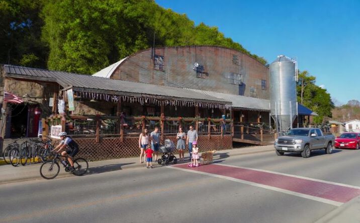 Pictures of Retail, Industrial, Hospitality, Mixed Use property located at 61 Depot Street, Bryson City, NC 28713 for sales - image #1