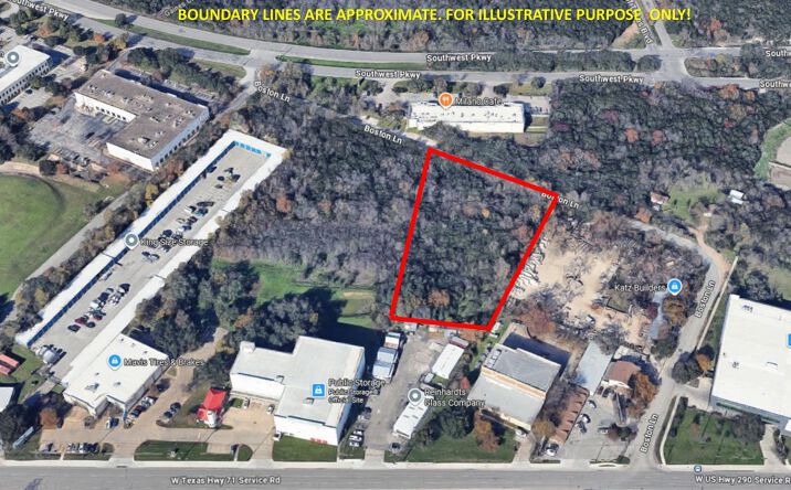 Pictures of Land property located at 4605 Boston Lane, Austin, TX 78735 for sales - image #1