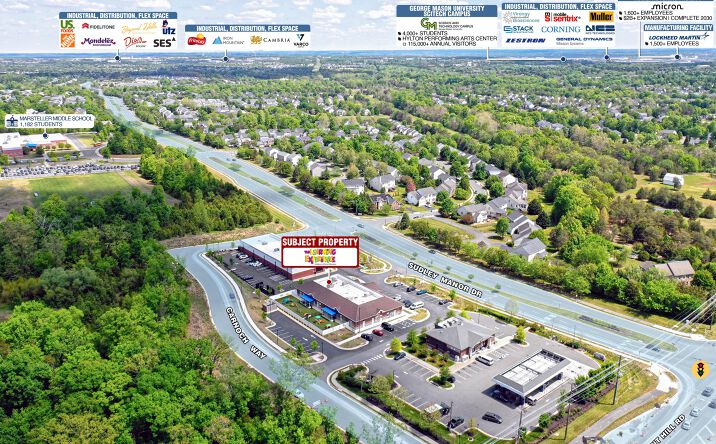 Pictures of Retail property located at 10225 CARNOCH WAY BRISTOW, LINTON HALL, VA 20136 for sales - image #1