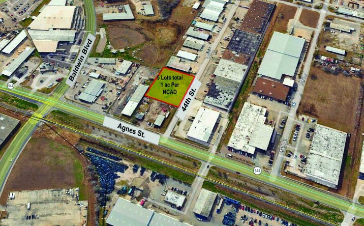 Pictures of Industrial, Land property located at 5 Lots on 44th St., Corpus Christi, TX 78405 for sales - image #1
