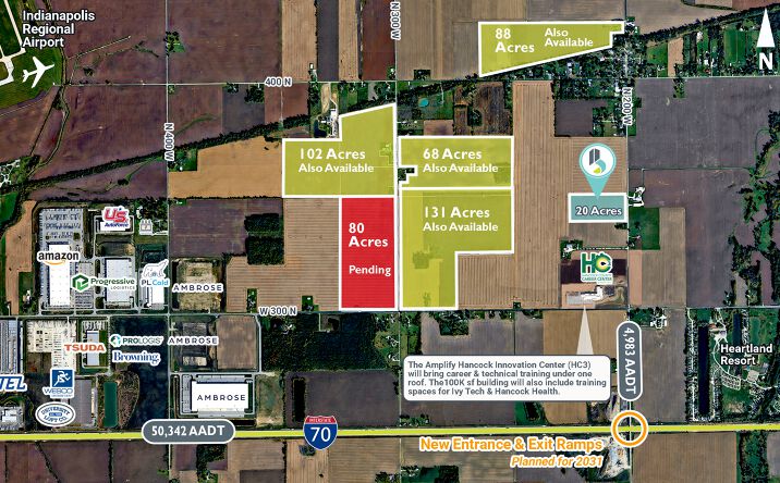 Pictures of Land property located at 0 N 200 W, Greenfield, IN 46140 for sales - image #1