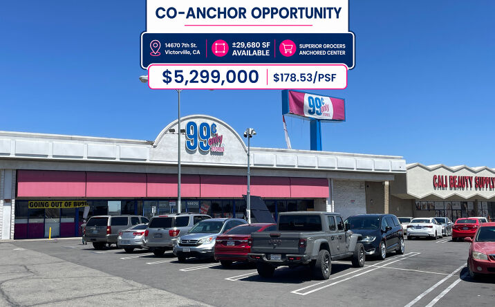 Pictures of Retail property located at 14670 SEVENTH ST, VICTORVILLE, CA 92395-4002 for sales - image #1