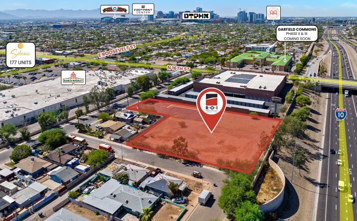 Pictures of Land property located at 1616 E PORTLAND ST, PHOENIX, AZ 85006-3631 for sales - image #1