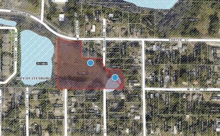 Pictures of Land property located at North Oakland Street, Leesburg, FL 34748 for sales - image #1