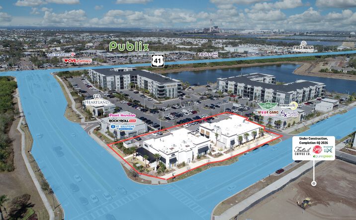 Pictures of Retail property located at 6156 Paseo Al Mar Boulevard, Apollo Beach, FL 33572, 6162 Paseo Al Mar Boulevard, Apollo Beach, FL 33572 for sales - image #1