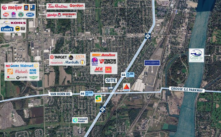 Pictures of Land property located at 4400 Fort Street, Trenton, MI 48183-3913 for sales - image #1
