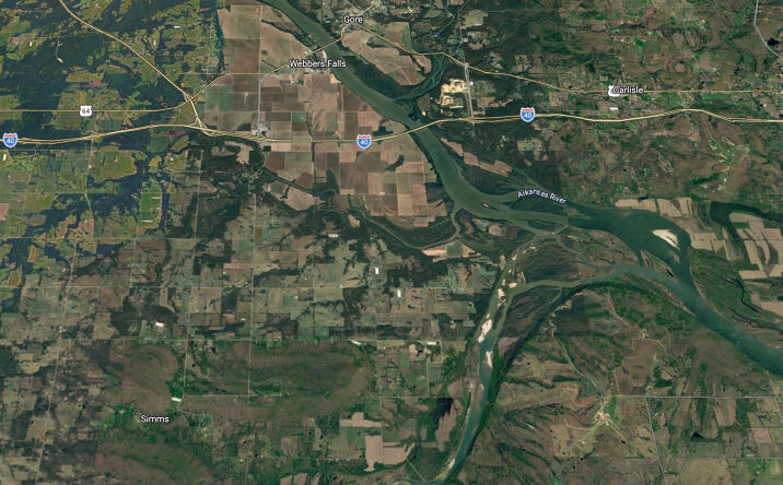 Pictures of Land property located at SW/4, SW/4, NE/4 - Section 24, Township 11N, Range 20E, Webbers Falls, OK 74470 for sales - image #1