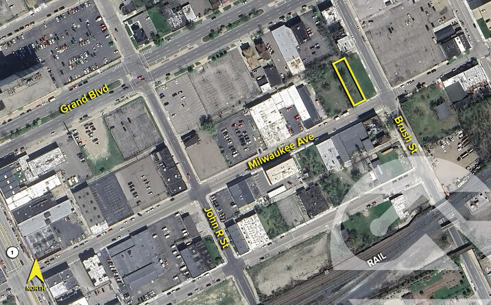 Pictures of Land property located at 317 E Milwaukee Ave, Detroit, MI 48202 for sales - image #1