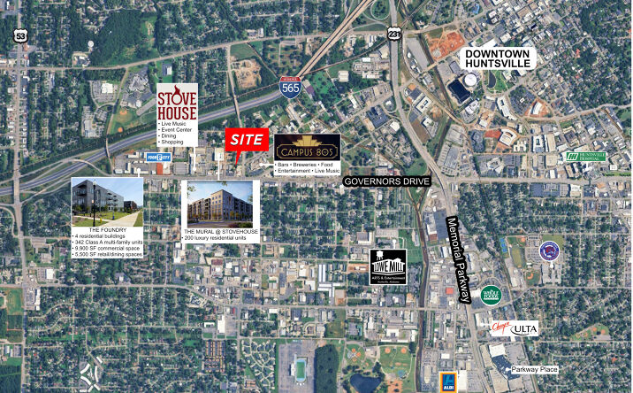 Pictures of Land property located at 2849 4th Avenue NW, Huntsville, AL 35805 for sales - image #1