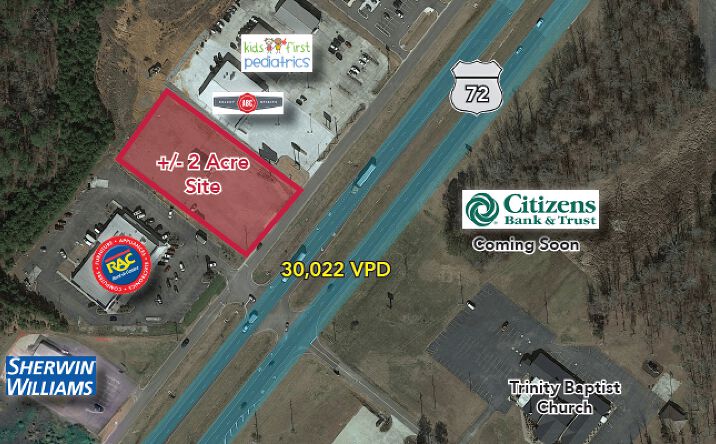 Pictures of Retail property located at 23730 JOHN T REID PKWY, SCOTTSBORO, AL 35768-2839 for sales - image #1