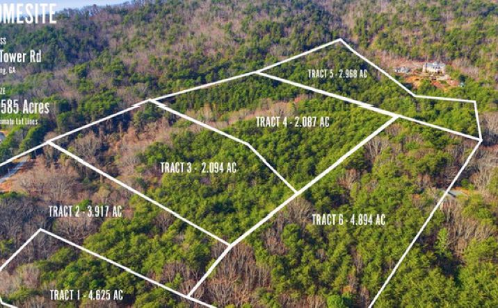 Pictures of Land property located at Tower Road, Cumming, GA 30040 for sales - image #1