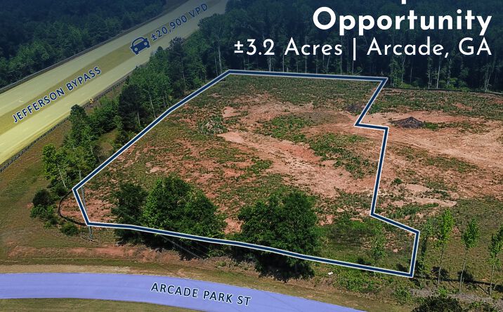 Pictures of Land property located at 486 Arcade Park Street, Arcade, GA 30549 for sales - image #1