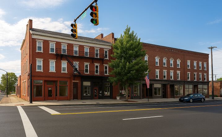 Pictures of Retail, Multifamily, Mixed Use property located at 1 East High Street, London, OH 43140 for sales - image #1