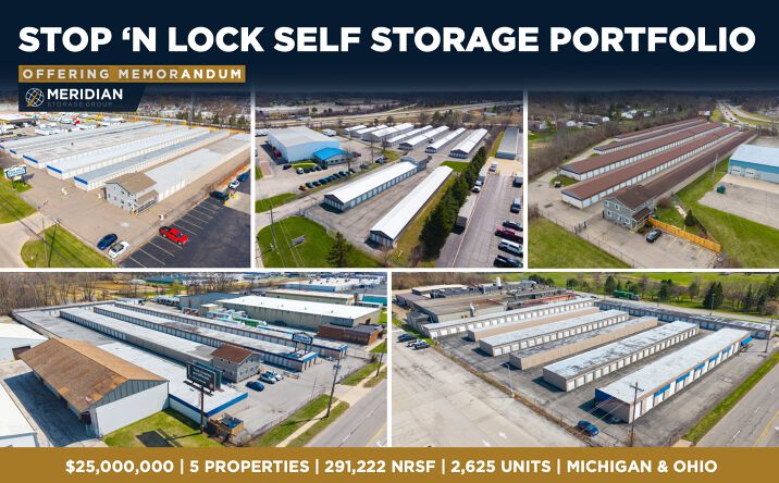 Pictures of Self Storage property located at 3800 Enterprise Drive, Allen Park, MI 48101, 3570 East Ellsworth Road, Ann Arbor, MI 48108, 1140 Ramada Drive, Lansing, MI 48911, 302 North Byrne Road, Toledo, OH 43607, 5544 Jackman Road, Toledo, OH 43613 for sales - image #1