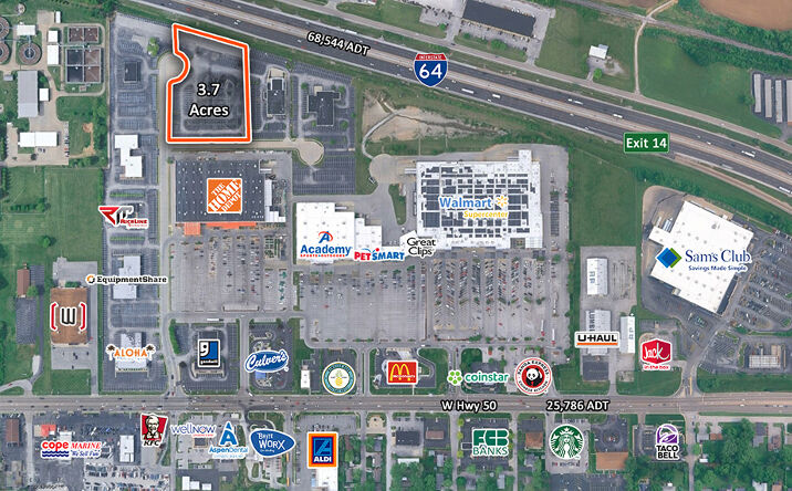 Pictures of Land property located at 176 Auto Court, O'Fallon, IL 62269 for sales - image #1
