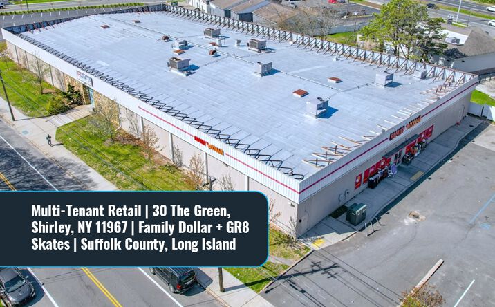 Pictures of Retail, Industrial, Mixed Use property located at 30 THE GREEN, SHIRLEY, NY 11967 for sales - image #1