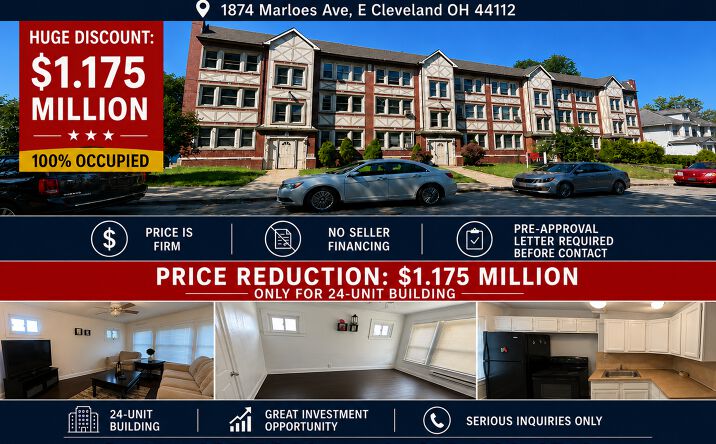 Pictures of Multifamily property located at 1874 MARLOES AVE, CLEVELAND, OH 44112 for sales - image #1
