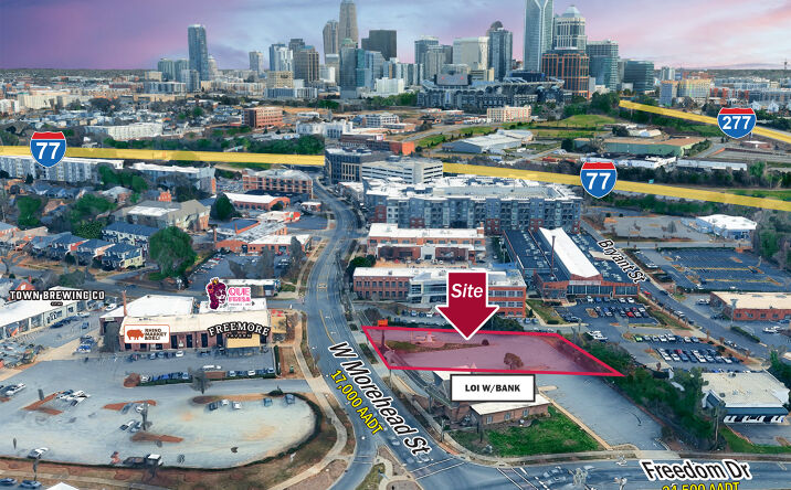 Pictures of Land property located at 1527 West Morehead Street, Charlotte, NC 28208 for sales - image #1