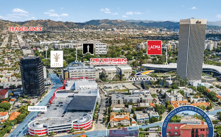 Pictures of Multifamily property located at 802 S Orange Grove Ave & 6022 W 8th St, Los Angeles, CA 90036 for sales - image #1