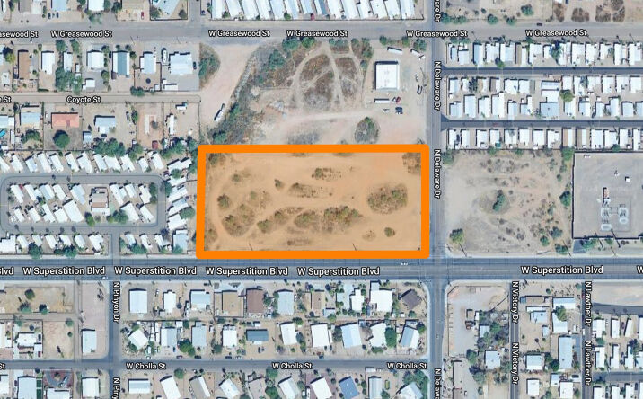 Pictures of Land property located at 890 N Delaware Dr, Apache Junction, AZ 85120 for sales - image #1
