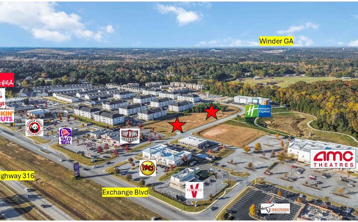 Pictures of Retail, Multifamily, Hospitality property located at Exchange Circle, Winder, GA 30620 for sales - image #1