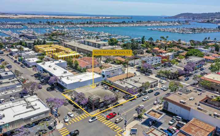 Pictures of Retail, Office, Hospitality property located at 1075 ROSECRANS ST SAN DIEGO CA 92106-3044, SAN DIEGO, CA 92106-3044 for sales - image #1