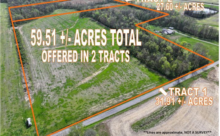 Pictures of Land property located at CR 450 N, Albion, IL 62806 for sales - image #1