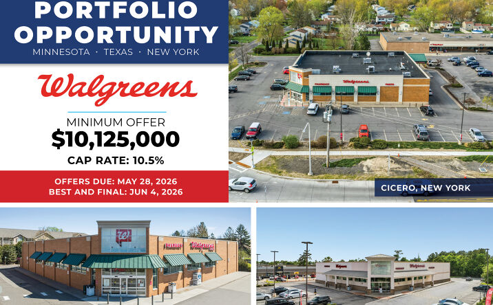 Pictures of Retail property located at 915 Wildwood Rd, White Bear Lake, MN 55115, 500 Maxey Rd, Houston, TX 77013, 6189 State Route 31, Cicero, NY 13039 for sales - image #1